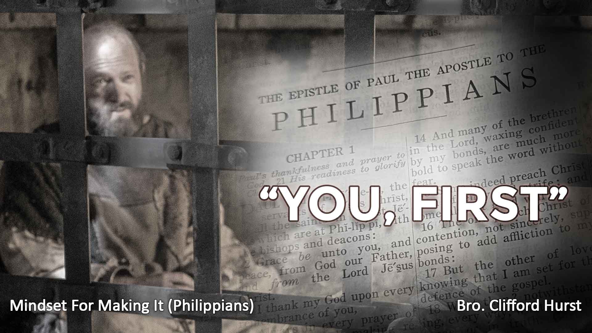 You, First