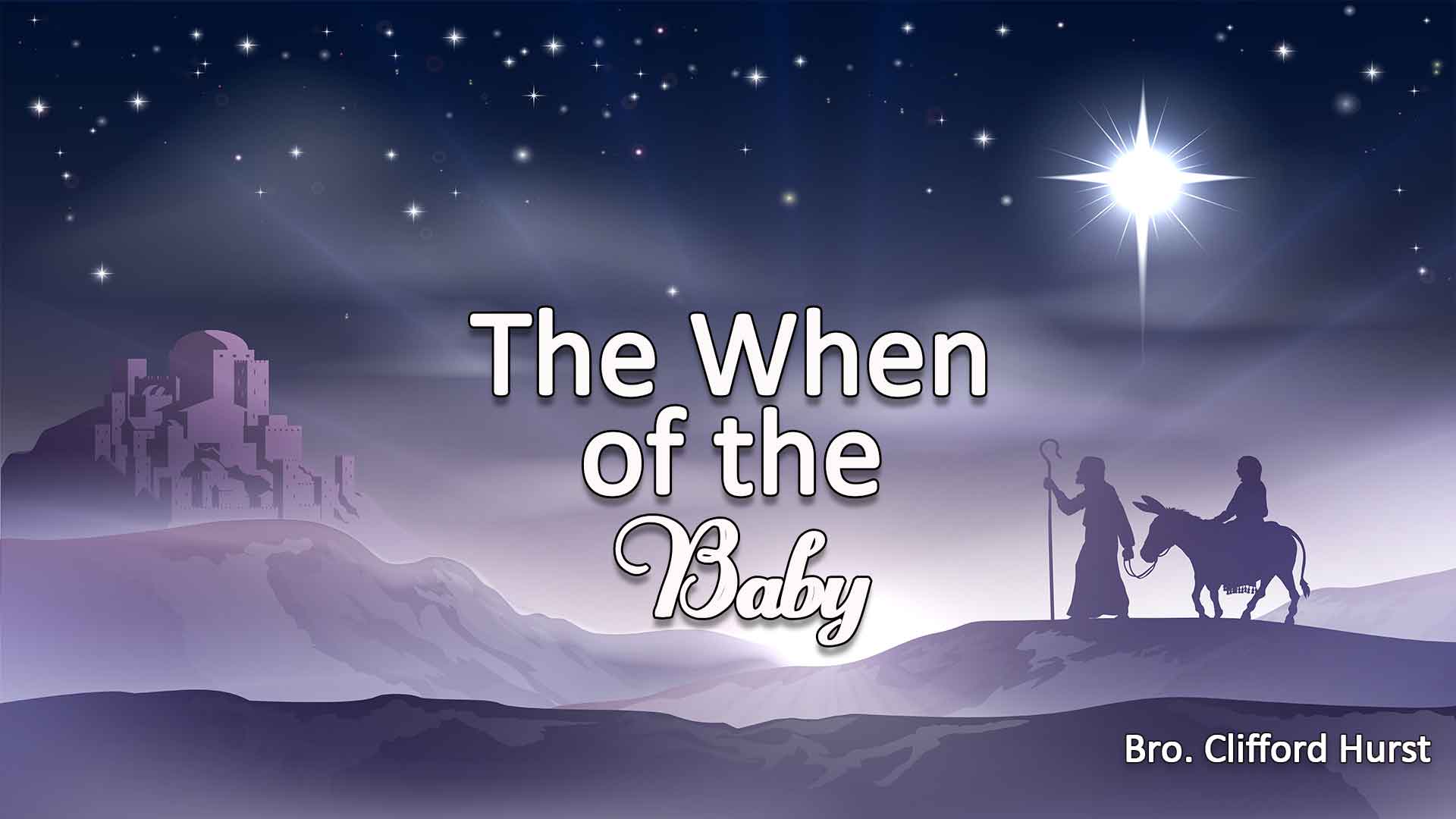 The When Of The Baby