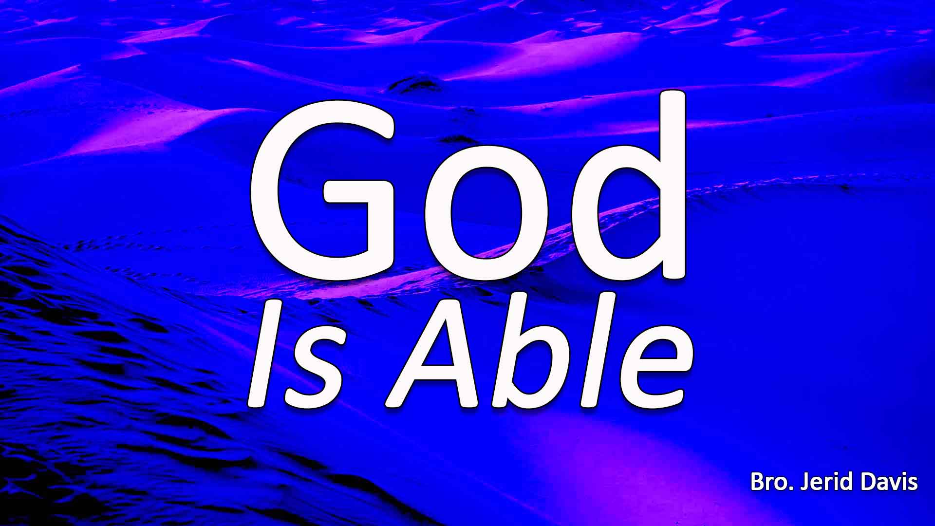 God Is Able
