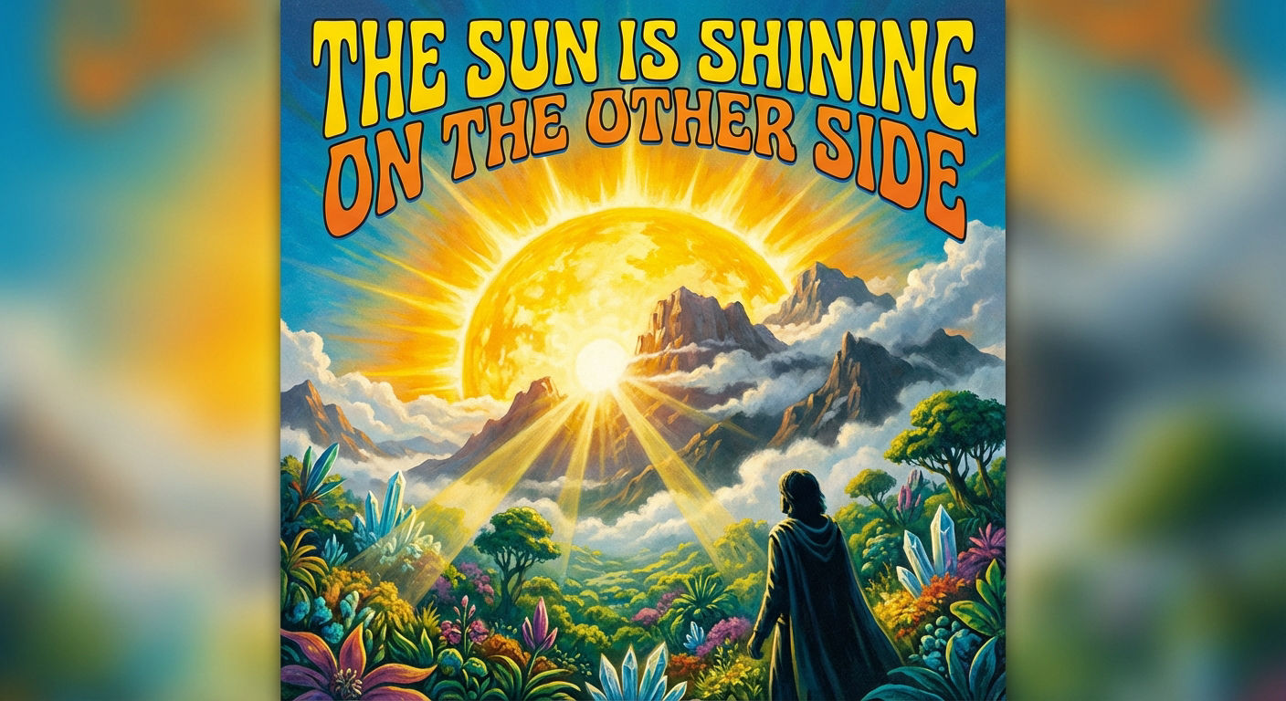 THE SUN IS SHINING ON THE OTHER SIDE