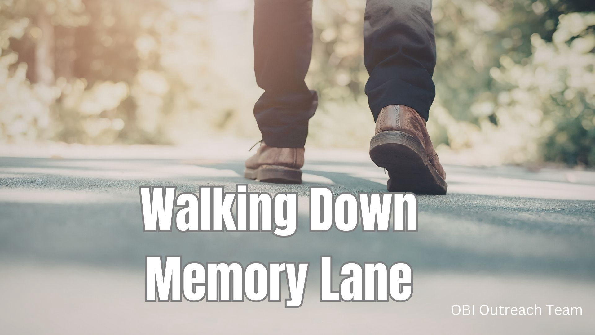 Walking Down Memory Lane
