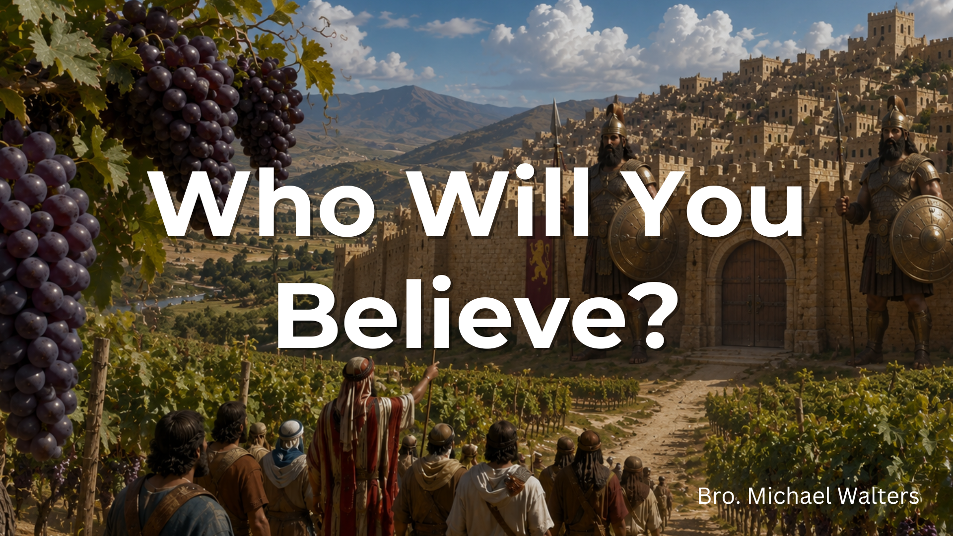 Who Will You Believe?